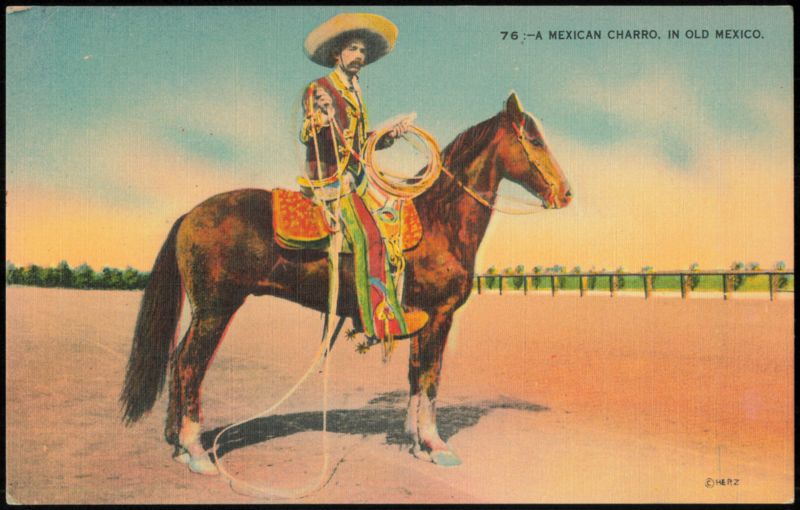 A Mexican Charro in Old Mexico