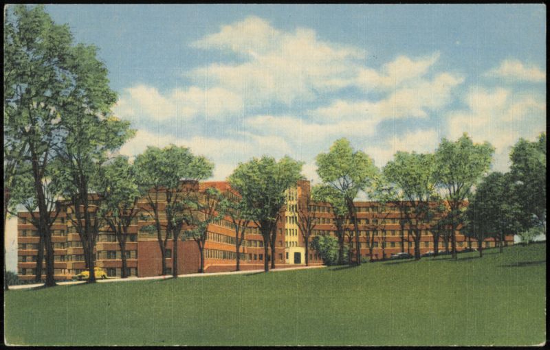 Main Building, State Hospital Binghamton New York