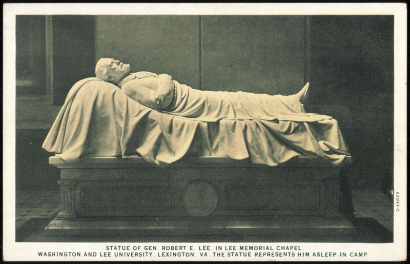 Statue of Gen. Robert E. Lee, Lee Memorial Chapel Lexington Virginia
