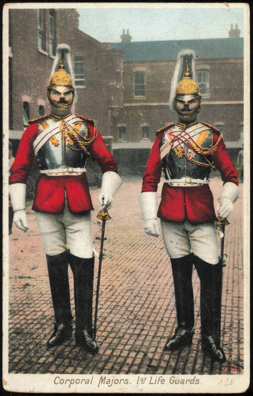 Corporal Majors, 1st Life Guards in Full Ceremonial Dress