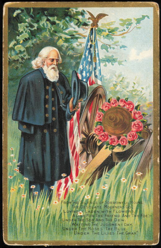 Decoration Day Series No. 1, Union Soldier at Cannon