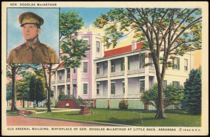 Old Arsenal Building, Birthplace of Gen. Douglas MacArthur Little Rock Arkansas