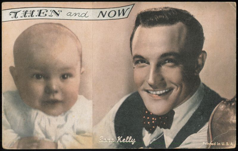 Gene Kelly Then and Now Celebrity Portrait Actors