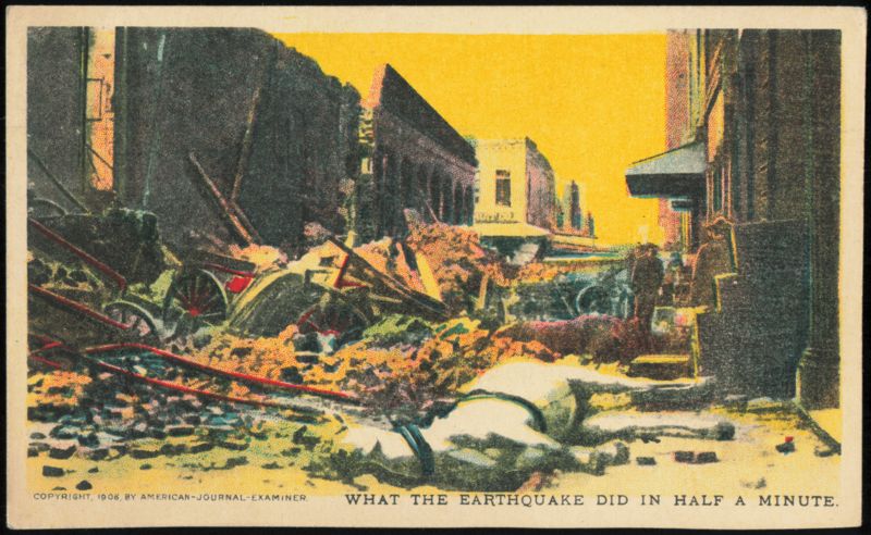 What the Earthquake Did in Half a Minute, 1906 1906 San Francisco Earthquake