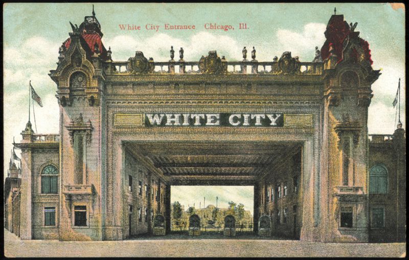 Grand Entrance to White City Chicago Illinois