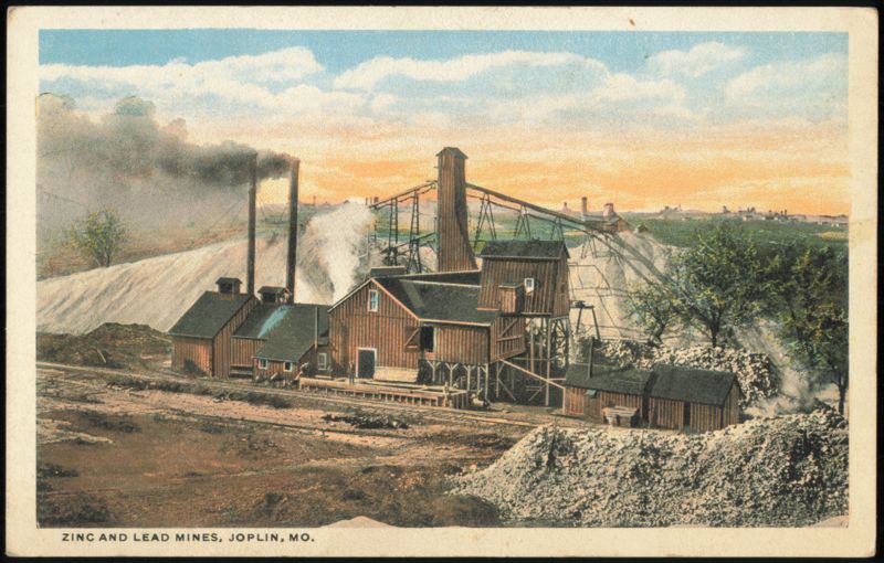 Zinc and Lead Mines Joplin Missouri Mining