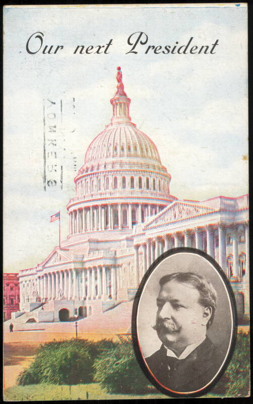 William Howard Taft 1908 Campaign, US Capitol Building