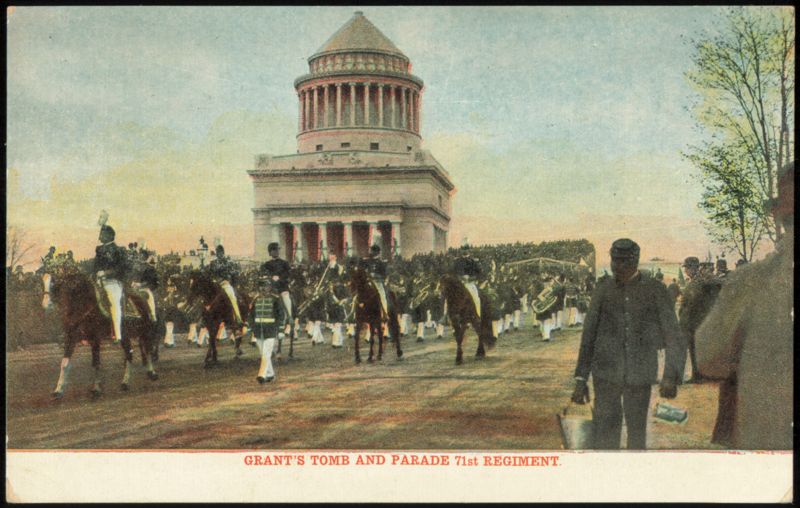 Grant's Tomb and 71st Regiment Parade New York