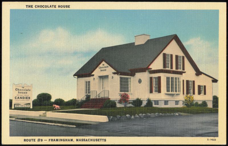 The Chocolate House, Supreme Confections, Route #9 Framingham Massachusetts