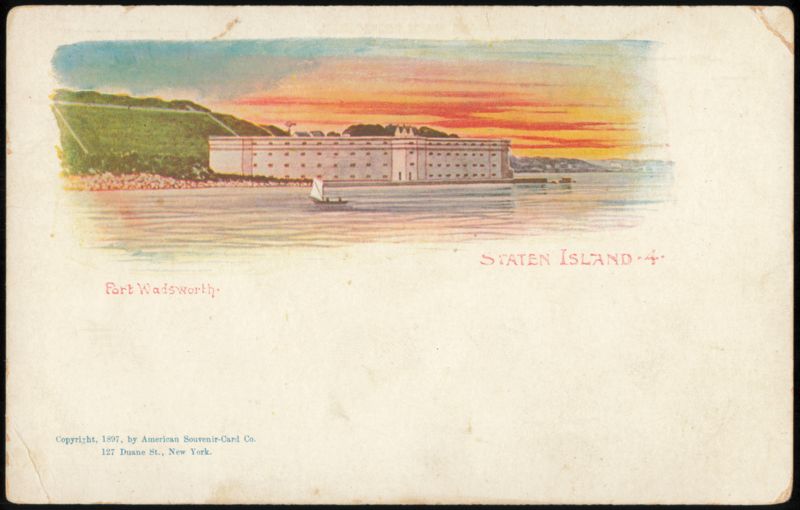Fort Wadsworth, Staten Island New York Army