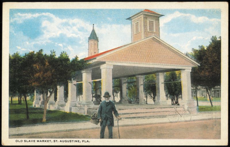 Old Slave Market, Historic Plaza Landmark St. Augustine Florida