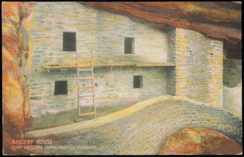 Balcony House, Cliff Dwellers Canon Manitou Colorado