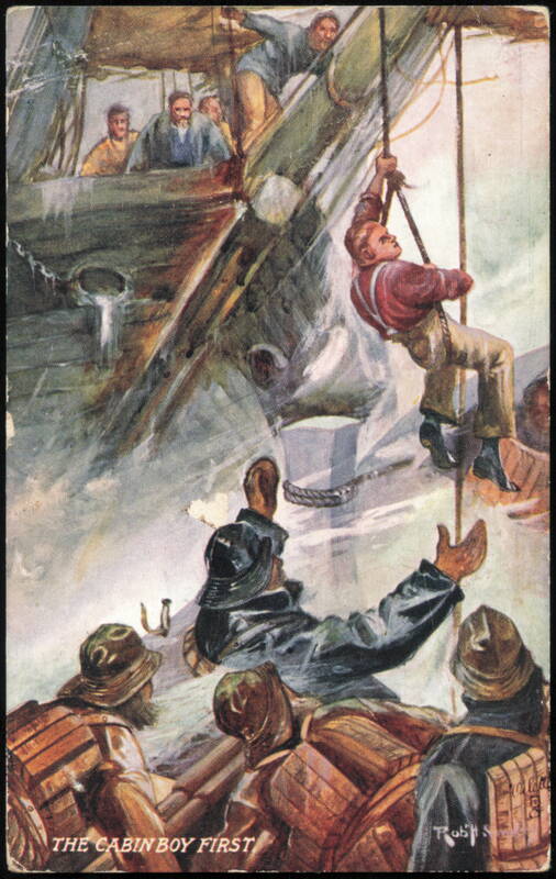 The Cabin Boy First, Lifeboat at Work Series 9149 Robert Smith