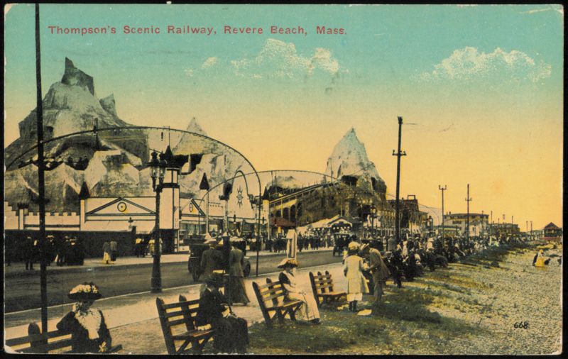 Thompson's Scenic Railway, Revere Beach Massachusetts