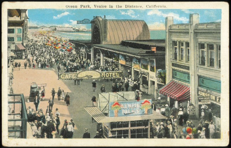 Ocean Park with Venice in the Distance California