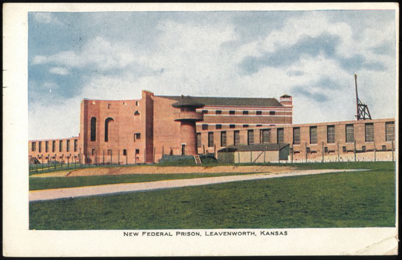 New Federal Prison with Guard Tower Leavenworth Kansas