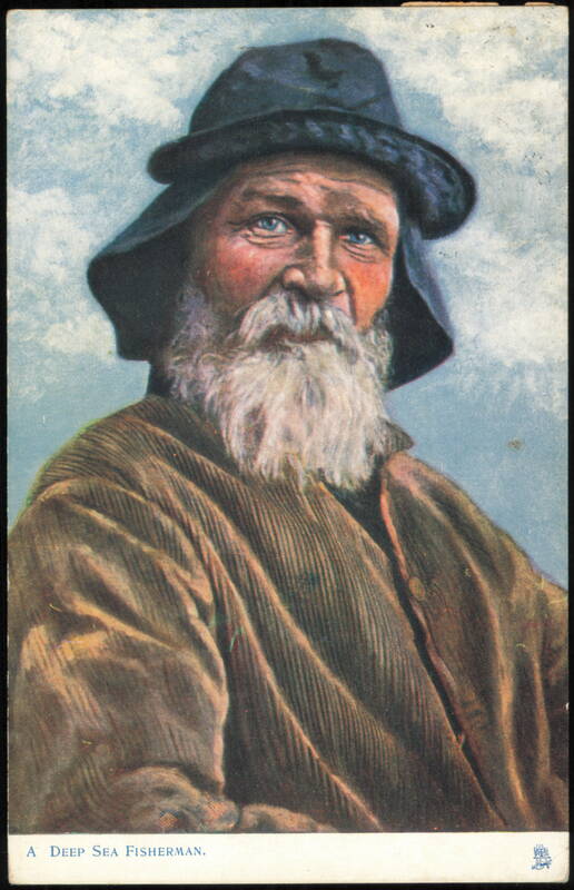 A Deep Sea Fisherman - Toilers of the Deep Fishing