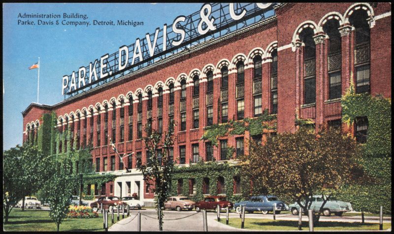 Administration Building, Parke, Davis & Company Detroit Michigan