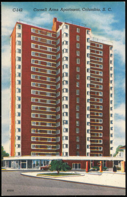 Cornell Arms Apartment Building Columbia South Carolina