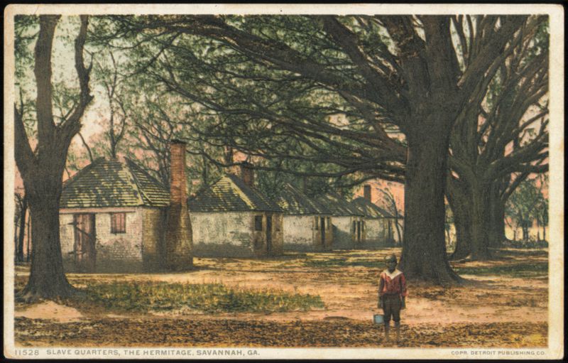 Slave Quarters at The Hermitage Savannah Georgia