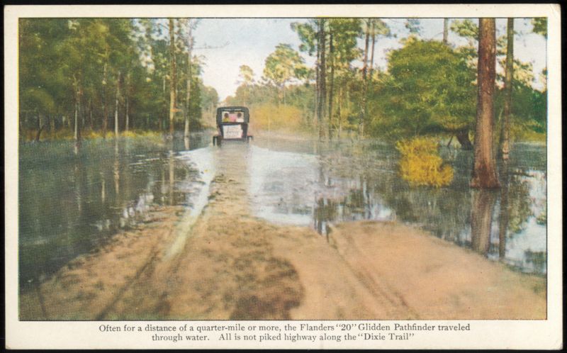 1911 Flanders 20 Glidden Pathfinder on the Dixie Trail