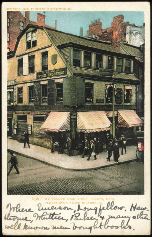 Old Corner Book Store, Oldest Book Store in America Boston Massachusetts