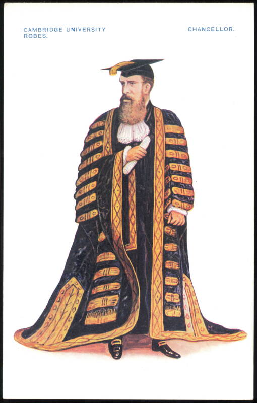 Chancellor in Cambridge University Robes Universities