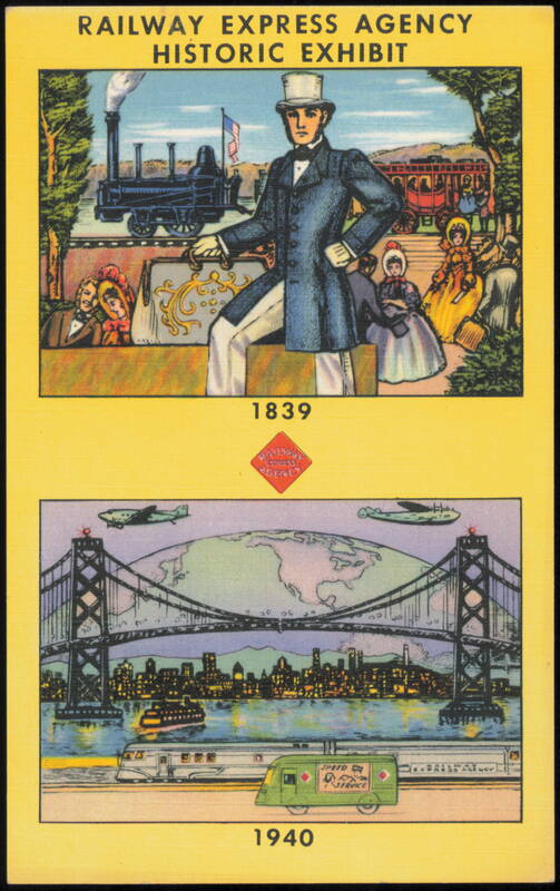 Railway Express Agency Century of Service, 1839-1940 San Francisco California