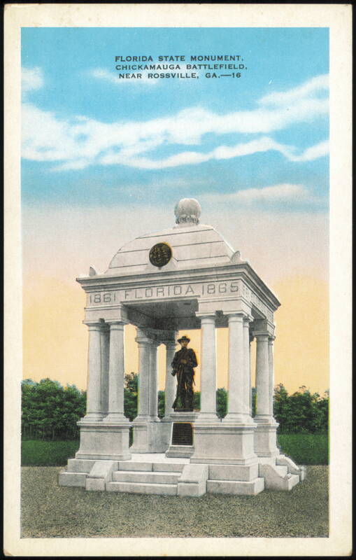Florida State Monument, Chickamauga Battlefield Rossville Georgia