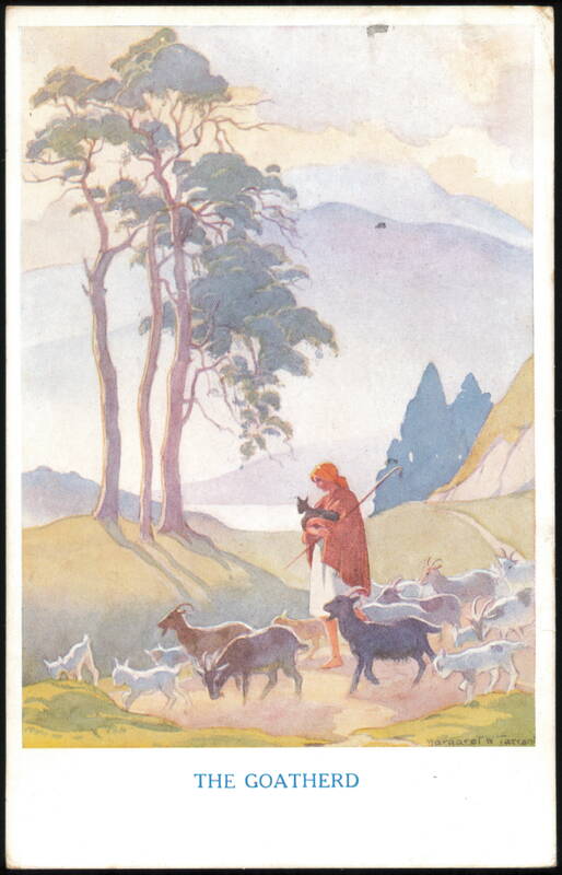 The Goatherd by Margaret W. Tarrant, Out O' Doors Series