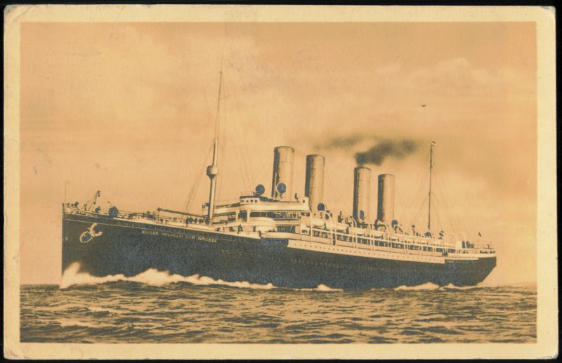 Norddeutscher Lloyd Kaiser Wilhelm der Grosse Steamship