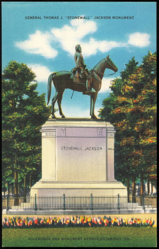 General Thomas J. 'Stonewall' Jackson Monument Richmond Virginia
