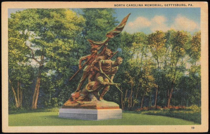 North Carolina Memorial, Confederate Avenue Gettysburg Pennsylvania