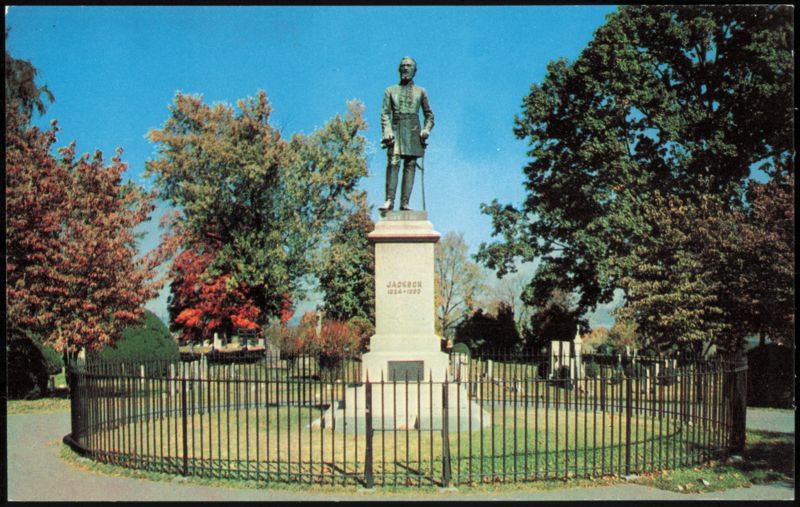 Tomb of Stonewall Jackson Lexington Virginia C. H. Ruth