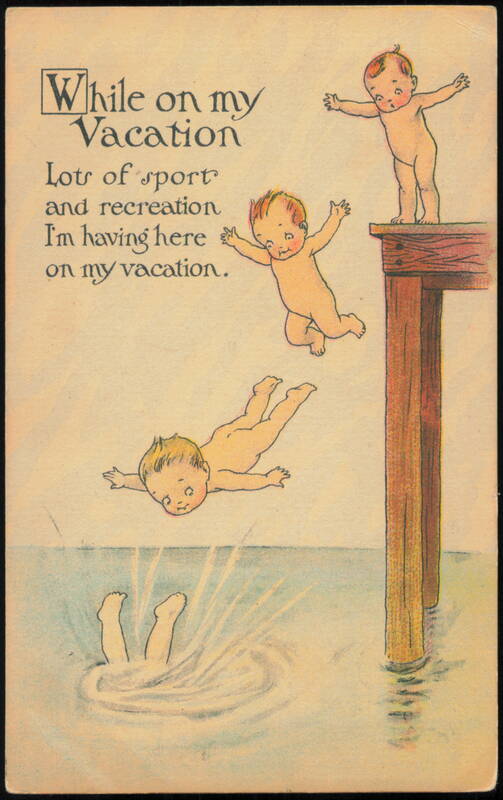 Baby Diving Sequence While on my Vacation