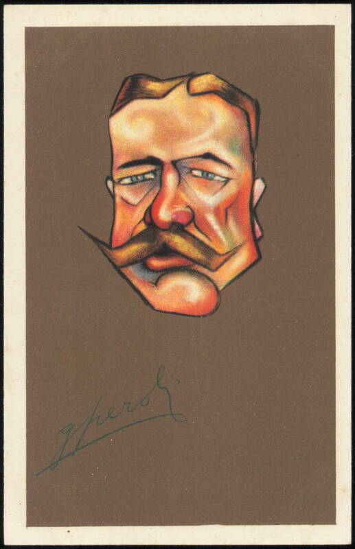Douglas Haig Caricature, 1919 Peace Congress G. Peroli