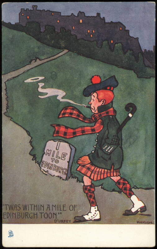 Highland Laddie, Within a Mile of Edinburgh Toon Scotland