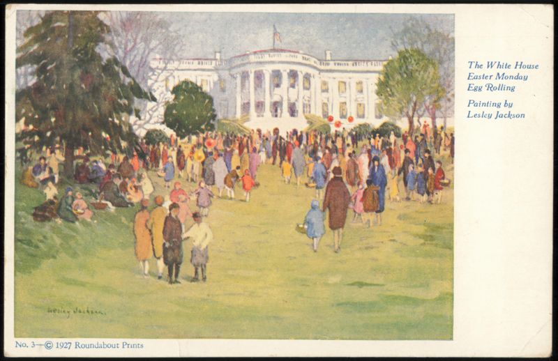 White House Easter Monday Egg Rolling by Lesley Jackson Washington District of Columbia