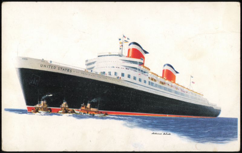 SS United States Ocean Liner, United States Lines Flagship
