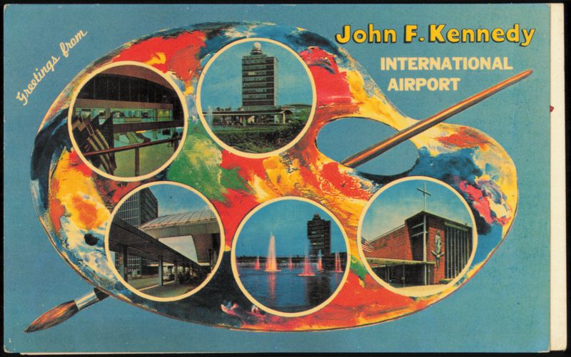 John F. Kennedy International Airport Multi-View Palette Chicago Illinois