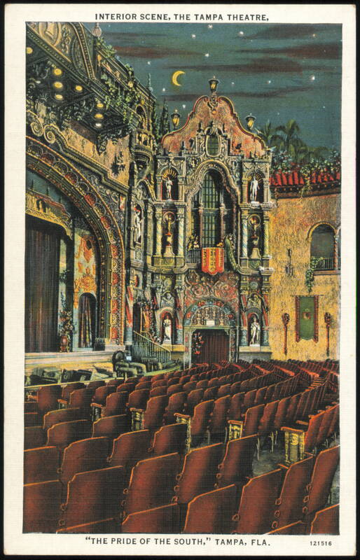 Interior Scene, The Tampa Theatre, The Pride of the South Florida