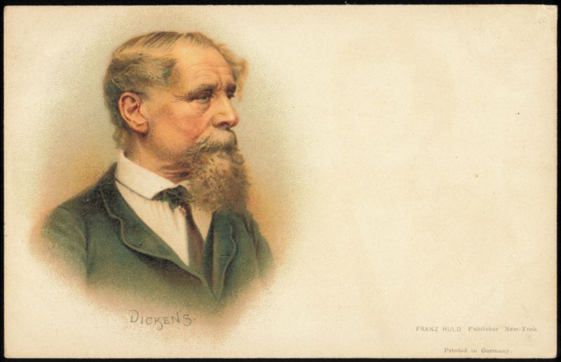 Portrait of Charles Dickens