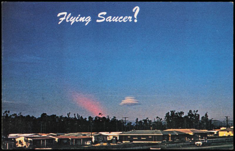 Flying Saucer Sighting Over Camarillo, California Agnes Sanborn