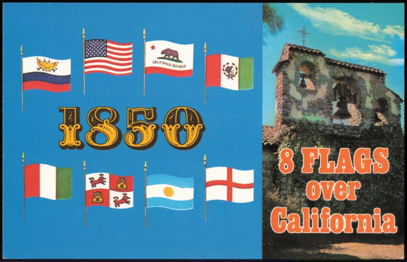 8 Flags Over California & Mission San Miguel Arcangel