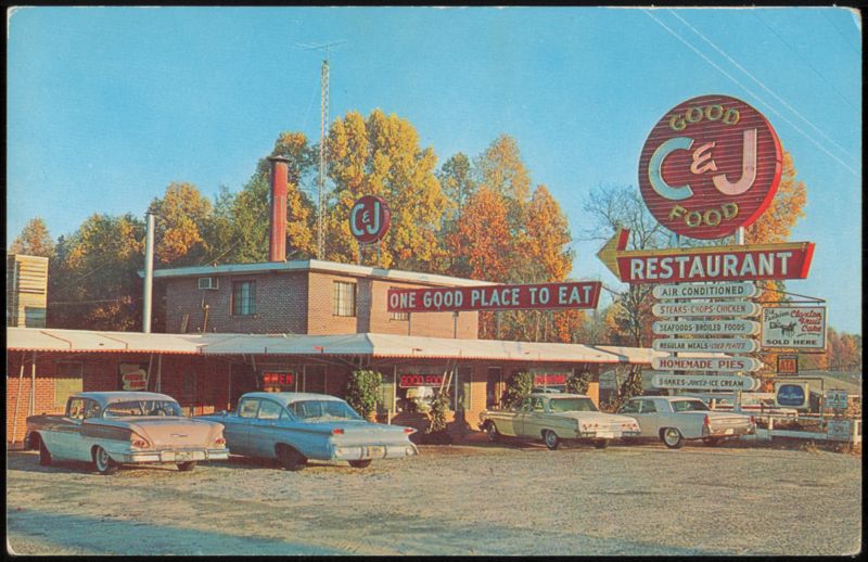 C & J Restaurant, U.S. 301 - 25 North Claxton Georgia
