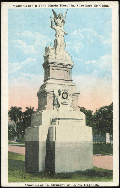Monument to Jose Maria Heredia Santiago de Cuba