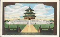 Temple of Heaven, Peking Postcard