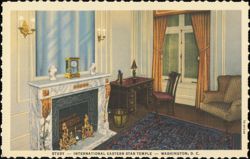 Study at the International Eastern Star Temple Postcard