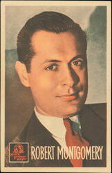 Robert Montgomery MGM Actor, Kino Redoute Bratislava Postcard