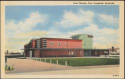 Post Theatre, Fort Campbell Postcard